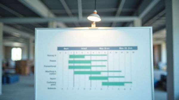 Comment optimiser votre planning bâtiment pour éviter les retards