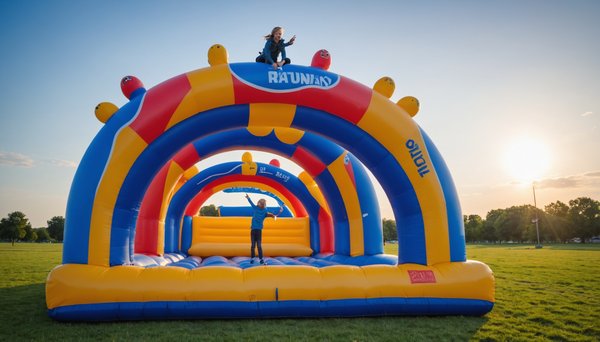 Optez pour une structure gonflable : l'animation idéale !